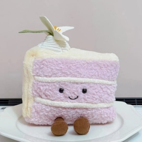 Jellycat Amuseables Yulan Taro Cake Shanghai Exclusive Cute NWT and Dust Bag - Picture 4 of 4